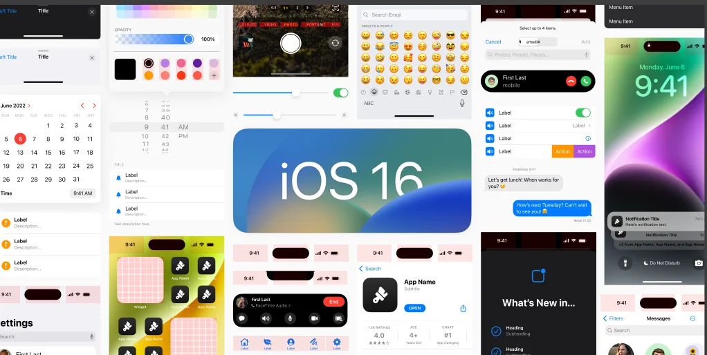 iOS HIG design system